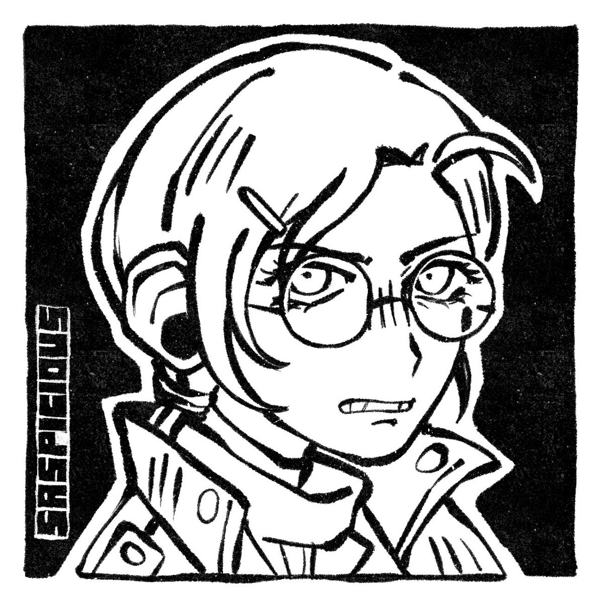 2/5 slots left for em headshot commission!  dm if interested :^O