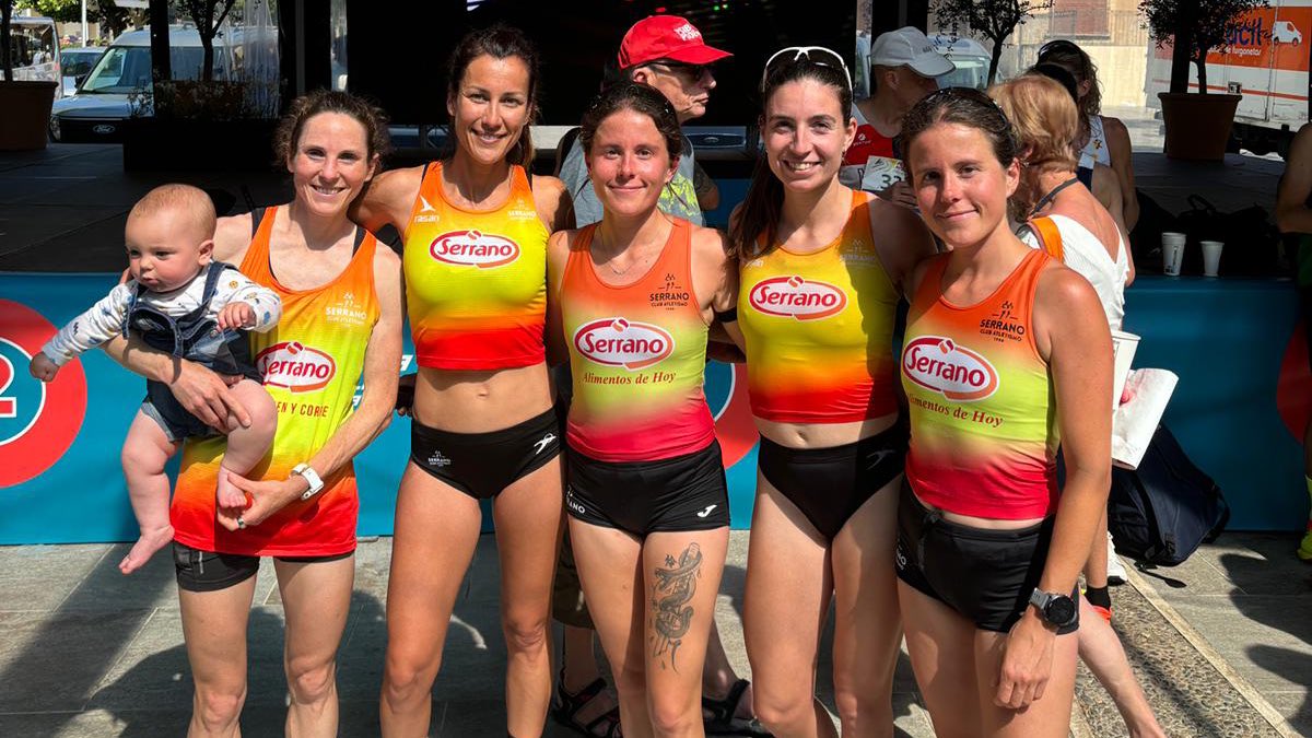BR🥉NCE

🇪🇸 CAMPEONATO DE ESPAÑA DE RUTA

Medio maratón 

🚺
🥉 Laura Méndez 1:14.52
4️⃣ María Ureña 1:15.30
7️⃣ Jessica Guerrero 1:17.53

Por equipos
🥈 Cárnicas Serrano

🚹
7️⃣ Nacho Giménez 1:04.42