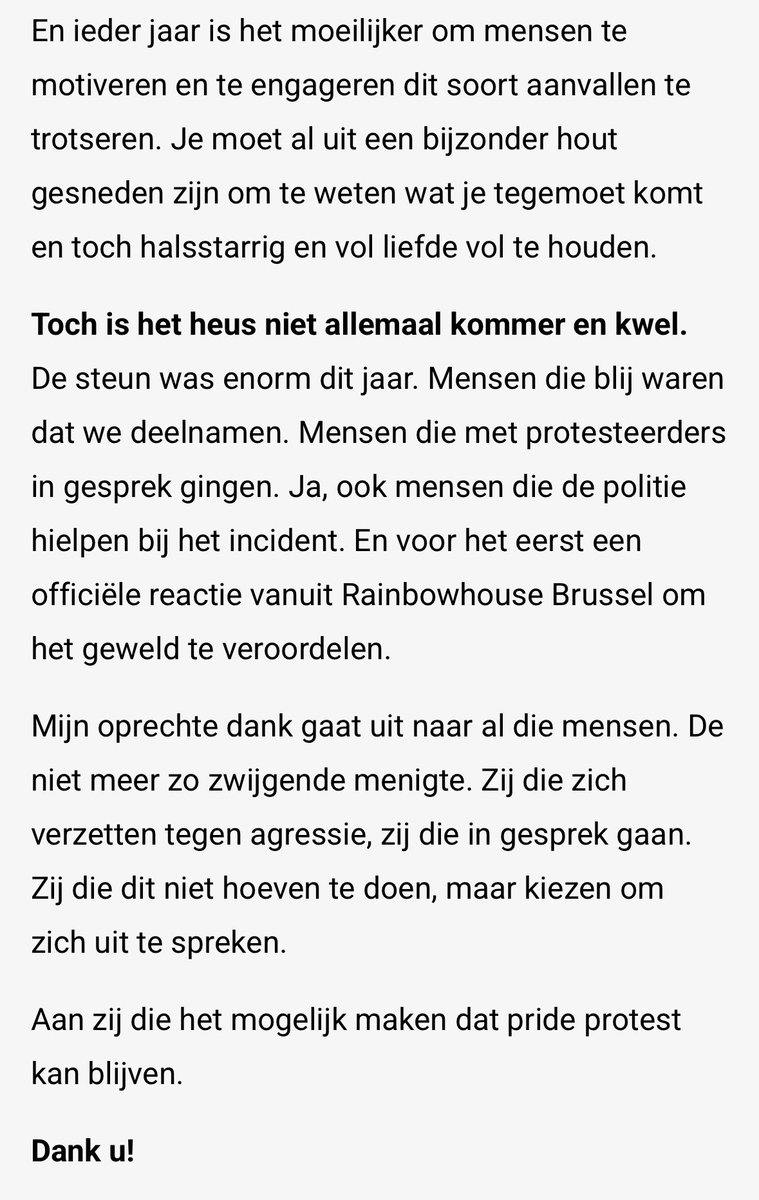 Liefde is liefde. Of je nu rechts of links bent. Er was gisteren veel te beleven op de Pride. Wat slecht, maar vooral veel goeds. #idahot #liefdeisliefde