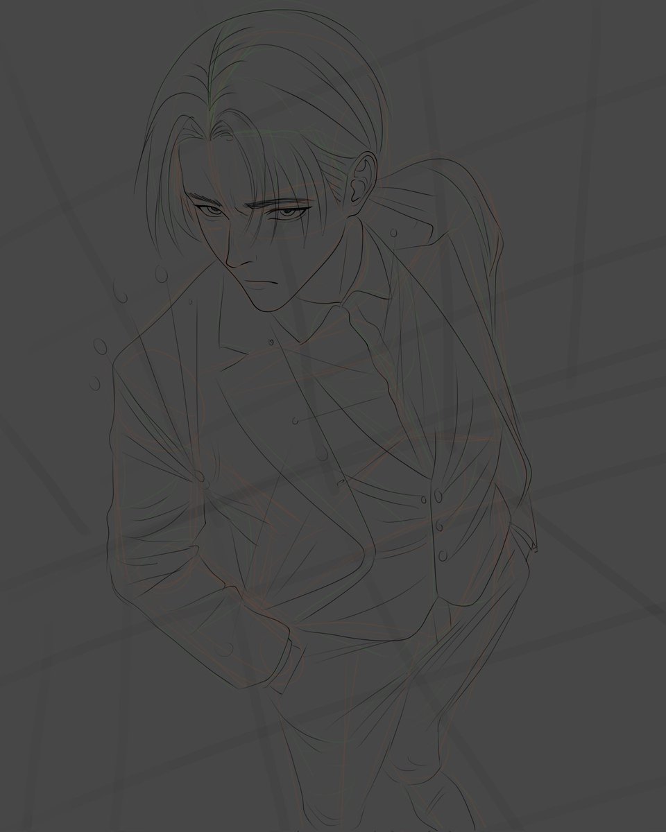 YeagerArtistt's tweet photo. Some WIP after a long time✨ 

#levi #leviackerman https://t.co/naTAoev8A8