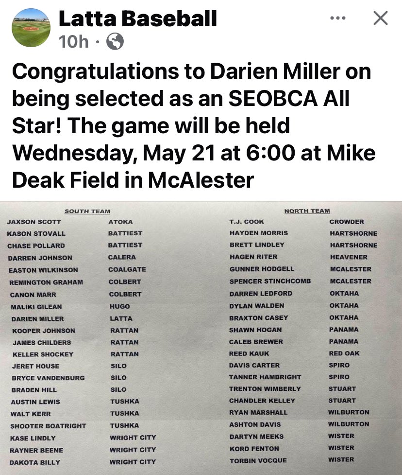Latta Athletics (@lattahspanthers) on Twitter photo 