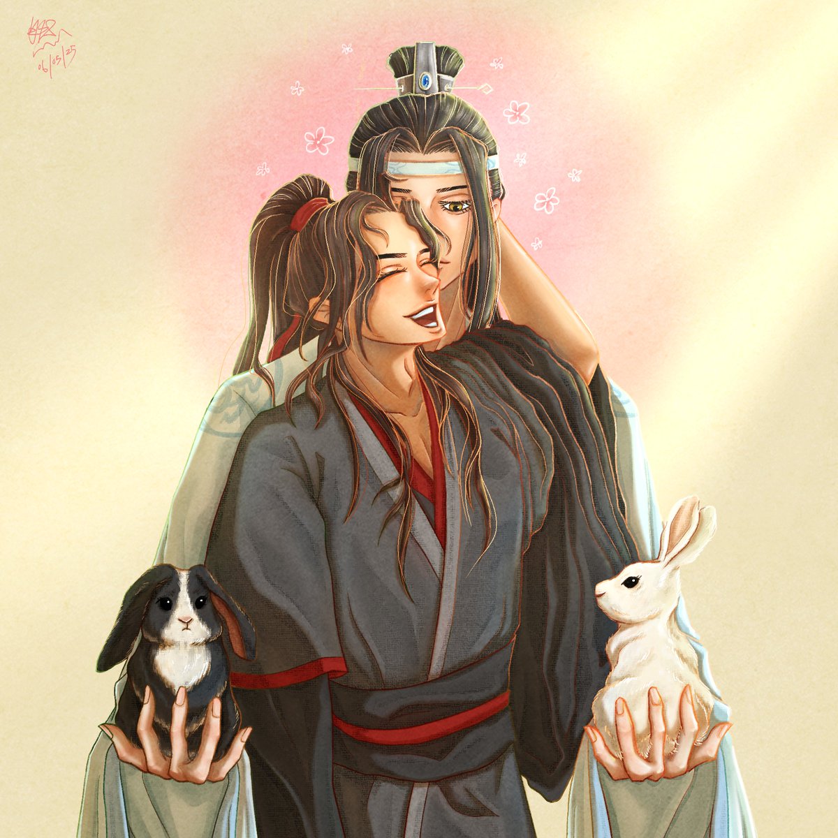 Finally got CSP and this is my first piece on it xDD 
#MDZS #魔道祖师 #忘羡 #WangXian #bunnies