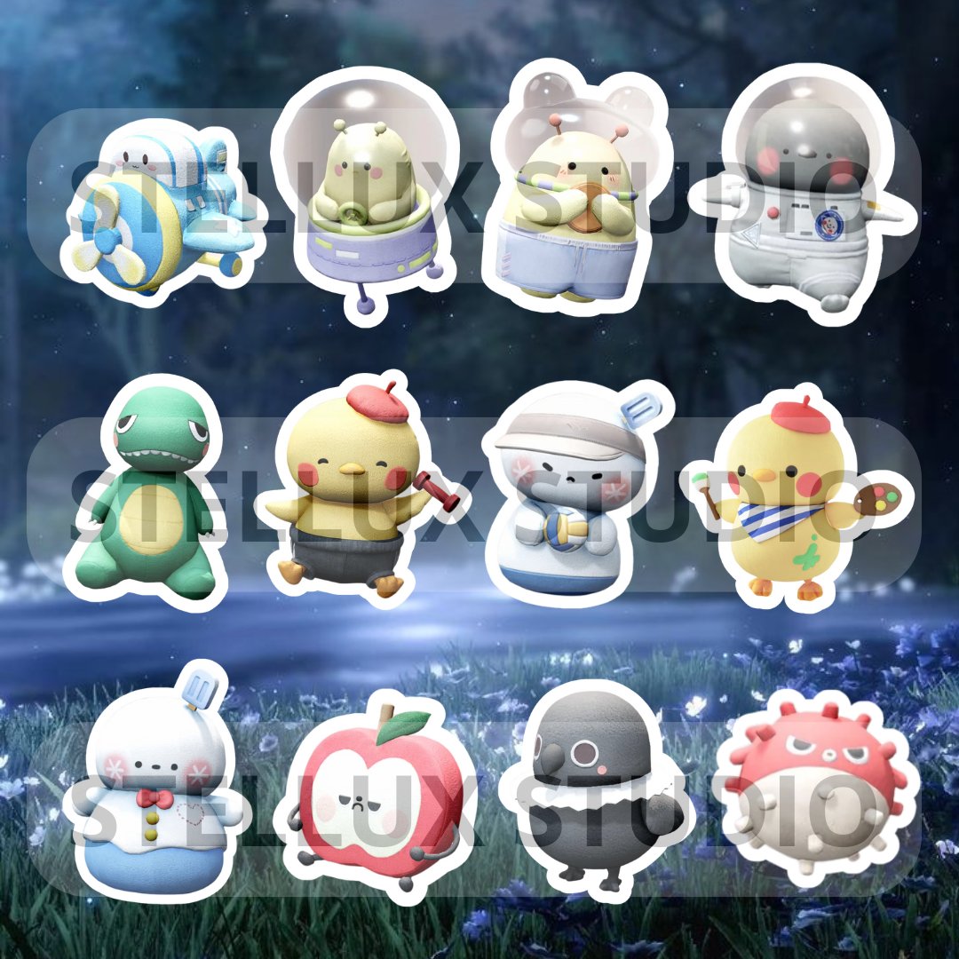‼️ONLY FOR 10K‼️ Love and deepspace Plushie Sticker pack

🌟 Get 6 themed habitat with over 65+ cute plushie and an extra digital planner💗🌠

For journaling, digital spaces, and quiet joy.
png format | transparent | high quality

#LoveandDeepspace