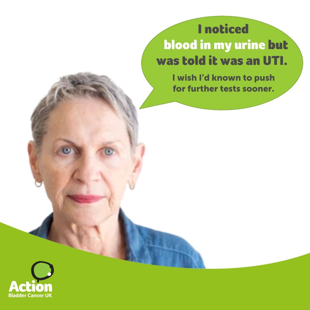 Actionbladderca's tweet photo. #BladderCancer symptoms can be mistaken for UTIs, especially in women. If your GP diagnoses a UTI after spotting blood in your urine, ask if the urine test confirmed an infection or if more tests are needed to rule out bladder cancer.
https://t.co/CxVygxiLnX
#BCAM2025 #ABCUK https://t.co/Ekc9iJyWKy