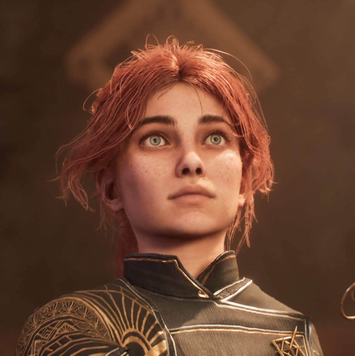 So i just started playing Expedition 33 and this girl keeps saying “Lady Shar” and “my faith will protect me” almost every time it’s her turn. Is she crazy or something?