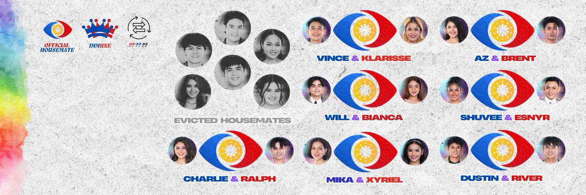 CollabS12PBB's tweet photo. [HEADER UPDATE]

Charlie and Ralph have been selected by the public vote to re-enter the house as WILDCARDS.

Congratulations!

Galingan niyo!

#PBBCollabTheBigComeback