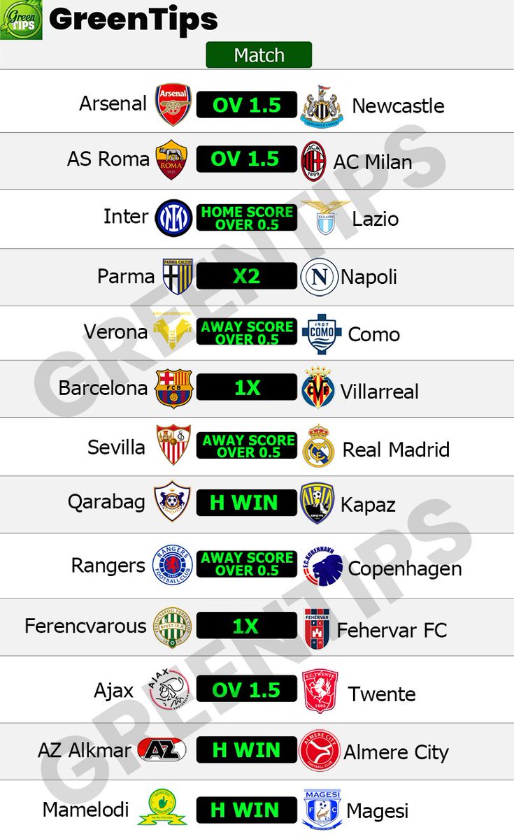 GreenTips01's tweet photo. Weekend Selections on Stake🧳💰

🎮 Click here to load bet code & win👇👇
https://t.co/eQrTStOBLq

🍏 Create account here👉 https://t.co/Uuzor2HsWb
🚨Use promo code: STYCOON to get up to $1,000 welcome bonus

Good luck 🍀 
                  Like & Retweet 🚹⛱️

🍏 Join us for more 👇👇
https://t.co/GN9Q8LBO3q