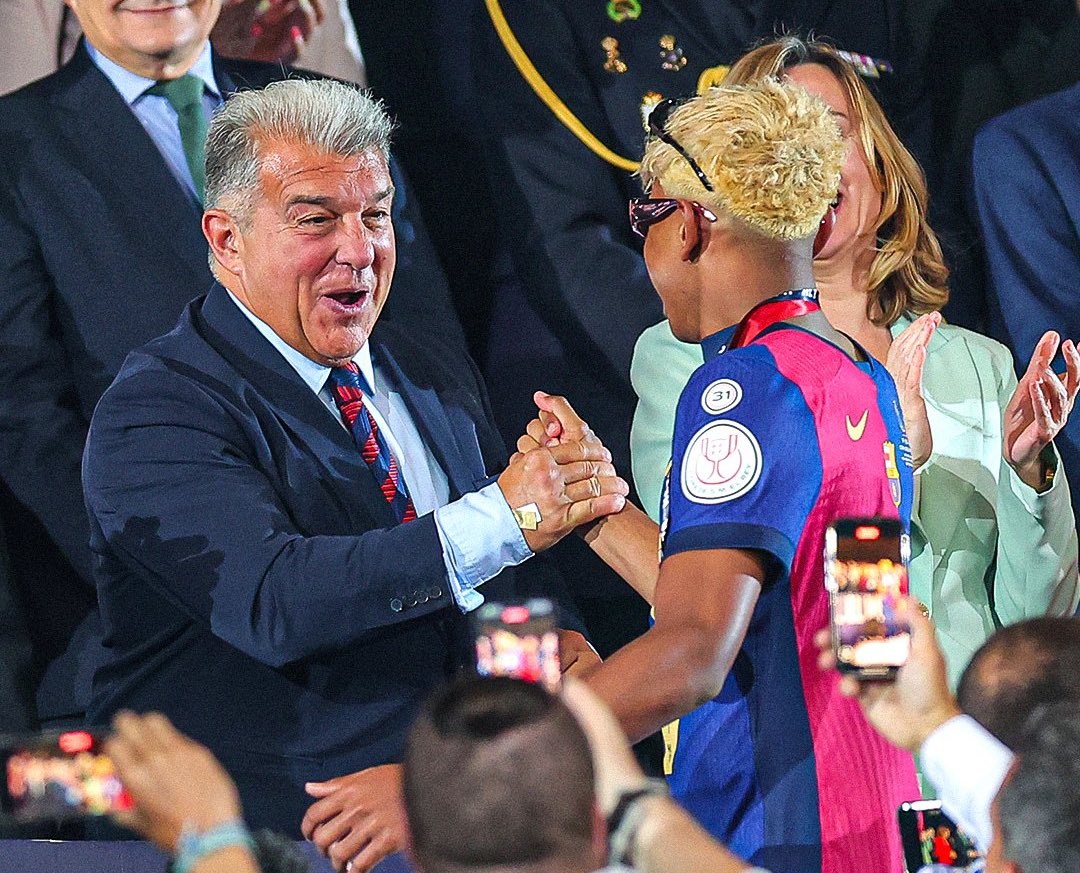 FabrizioRomano's tweet image. 🚨🔐 Barcelona president Laporta: “Lamine Yamal’s contract renewal has already been agreed upon”.
“Now all that remains is the official signing”.