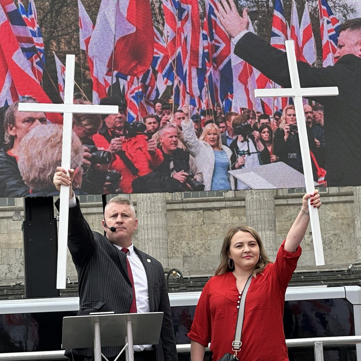 Britain First tweet media