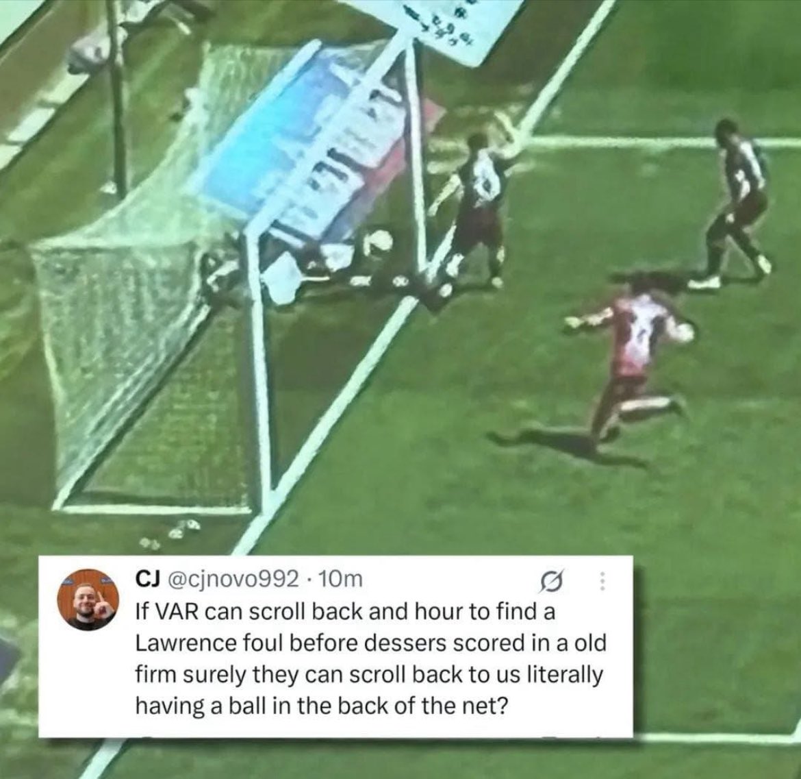 Apparently not <a href="/ScottishFA/">Scottish FA</a> - this is corruption needs to stop. <a href="/RangersFC/">Rangers Football Club</a> enough is enough