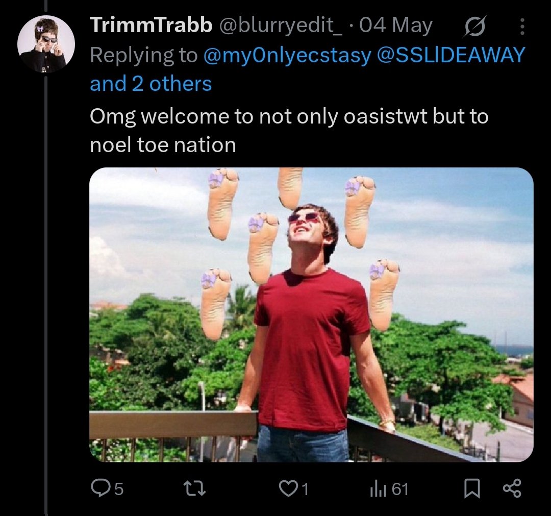 Oasistwt STRUGGLES in a nutshell tweet media