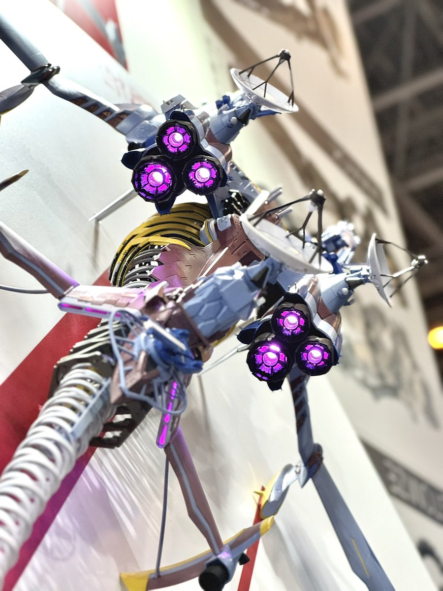 PlanetRing_Inc's tweet image. 静岡ホビーショー2025、無事閉幕いたしました!
ご協力いただいた皆さまに、心より感謝申し上げます。
感謝すべき方々が多すぎて書ききれませんが、
特に版権元の皆さま、デザインチーム、コトブキヤ様、そして……ウエーブの瞬間接着剤、本当にありがとうございました!
本当に助かりました!…