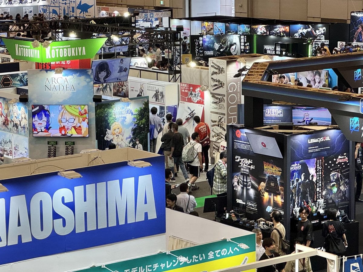 PlanetRing_Inc's tweet image. 静岡ホビーショー2025、無事閉幕いたしました!
ご協力いただいた皆さまに、心より感謝申し上げます。
感謝すべき方々が多すぎて書ききれませんが、
特に版権元の皆さま、デザインチーム、コトブキヤ様、そして……ウエーブの瞬間接着剤、本当にありがとうございました!
本当に助かりました!…