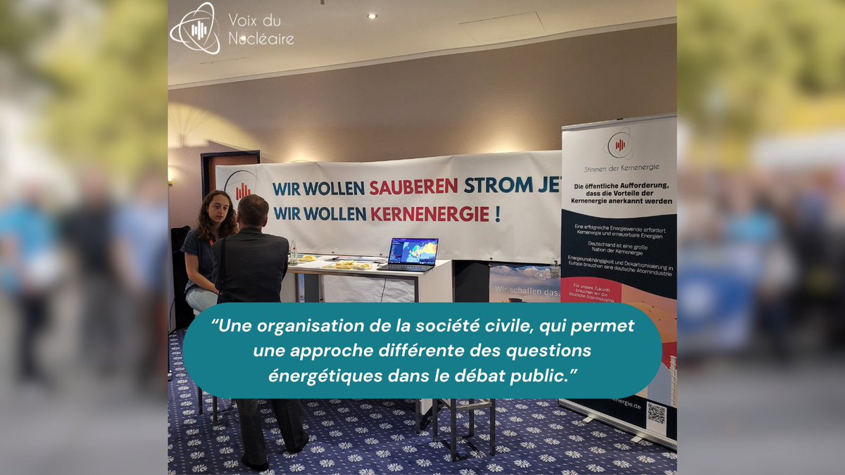 Ses adhérents sont le vrai visage des Voix du Nucléaire. 
Les Voix, c'est la première association de citoyens en faveur du nucléaire en France.

Alors, projetez votre Voix, adhérez !
voix-du-nucleaire.org/sengager/adher…