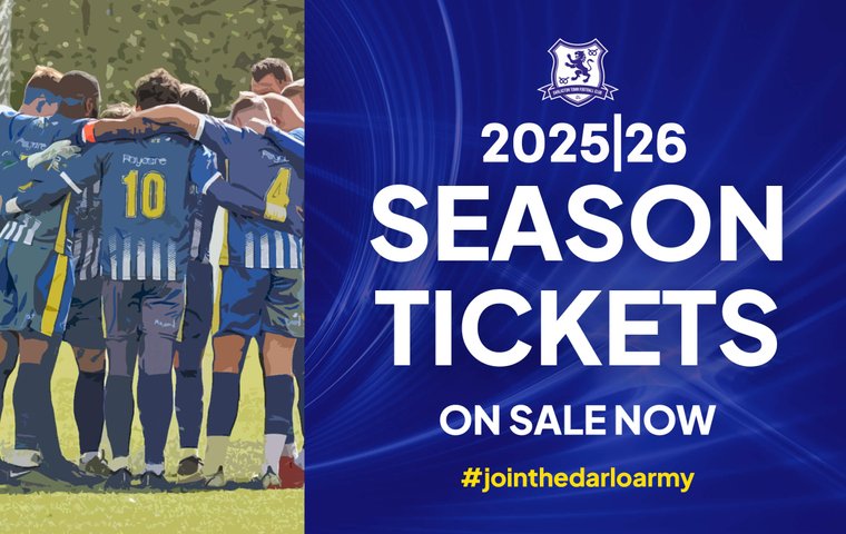 Darlaston Town release season ticket prices for the 2025/26 season including "Early Bird Offering"
darlastontown1874fc.com/news/darlaston…