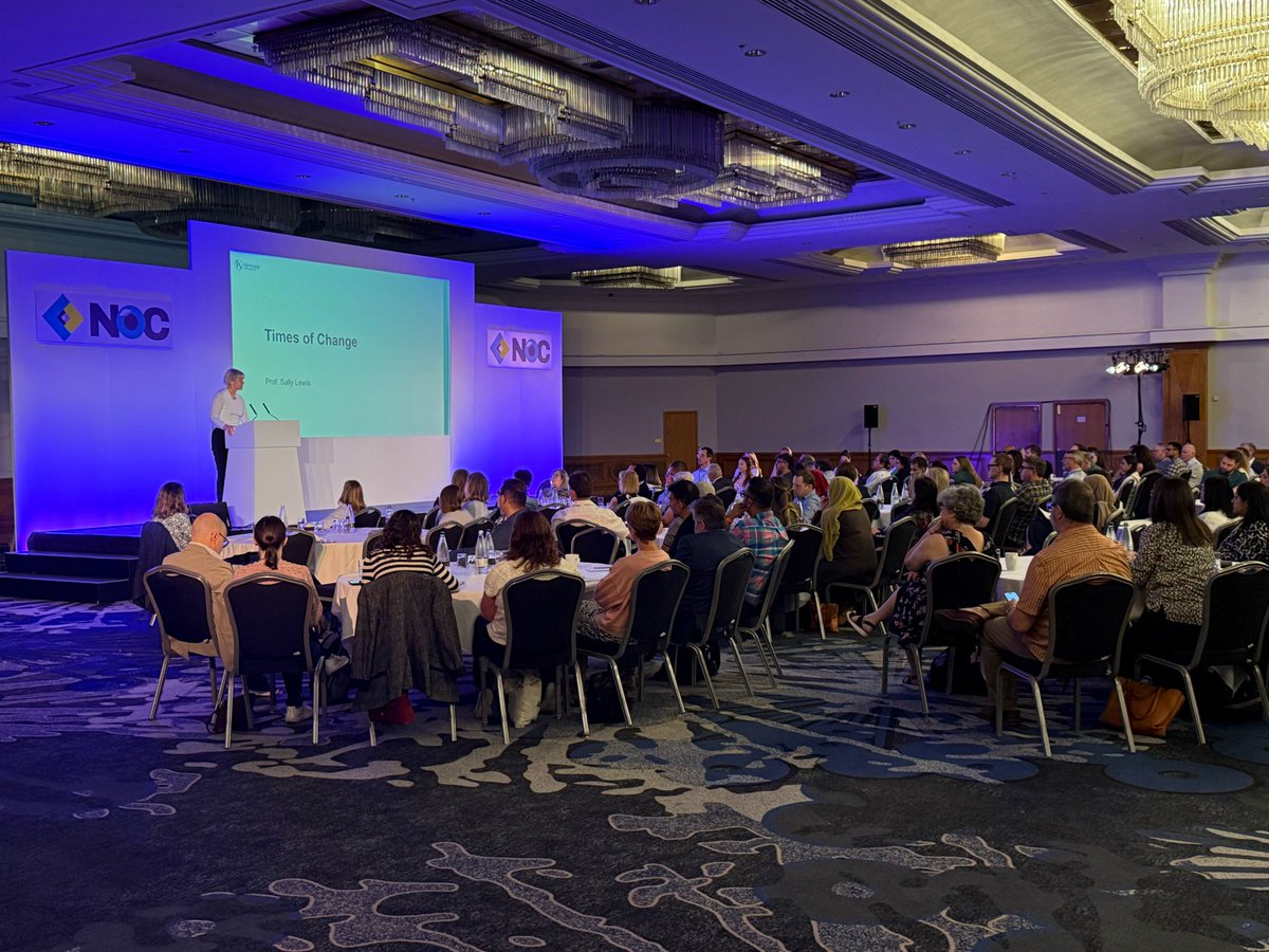 LOCSU's tweet photo. Following a welcome to the #NOC25 from LOCSU Board Chair Dr Joy Tweed delegates are now hearing from our keynote speaker Professor Sally Lewis. 

#leadership #optometry #dispensingopticians #opticians https://t.co/shvsfX8LiS