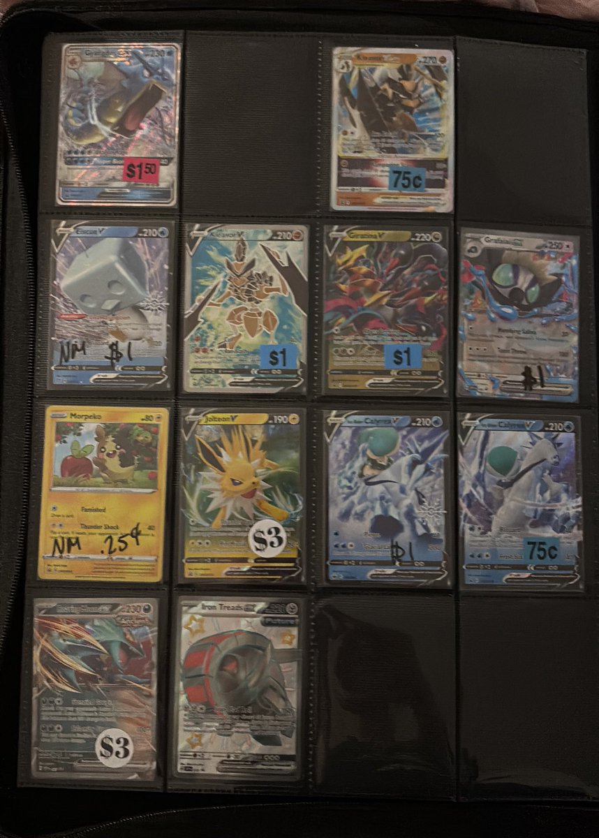 Mimikyu promo dropped to $3.50 Each

Most are sealed 

💌 PWE $1 paper envelope up to 4 cards
✉️ PWE  $2 photo mailer up to 8 cards 
📦 Mailing BWMT $5 (covers $100 insurance)

Name it to claim it
$$-CashApp/PayPal