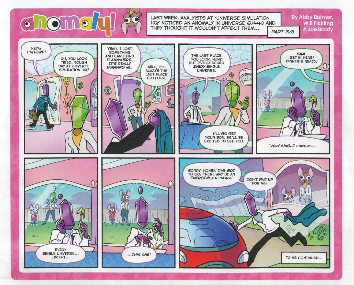 Anomaly, as discussed in episode 20 of The Funny Comics Fan Club - available in all good newsagents and wherever you get your podcasts! 
(by Abby Bulmer, Will Fickling and Joe Brady)
podbean.com/eas/pb-6iizp-1…