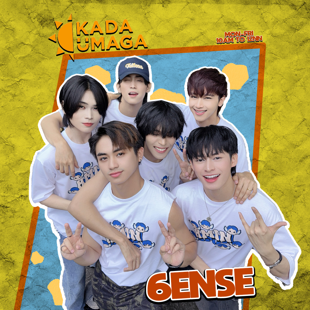 [ 6ENSE | NET25 ]
HiHi ESENSE!
Let's start our week kasama ang Anim nyo! Watch them live on NET25's KADA UMAGA! 10AM. Aba! siguradong good vibes agad tayo umaga palang!
So? Goodmorning na agad bukas?
#6ENSE