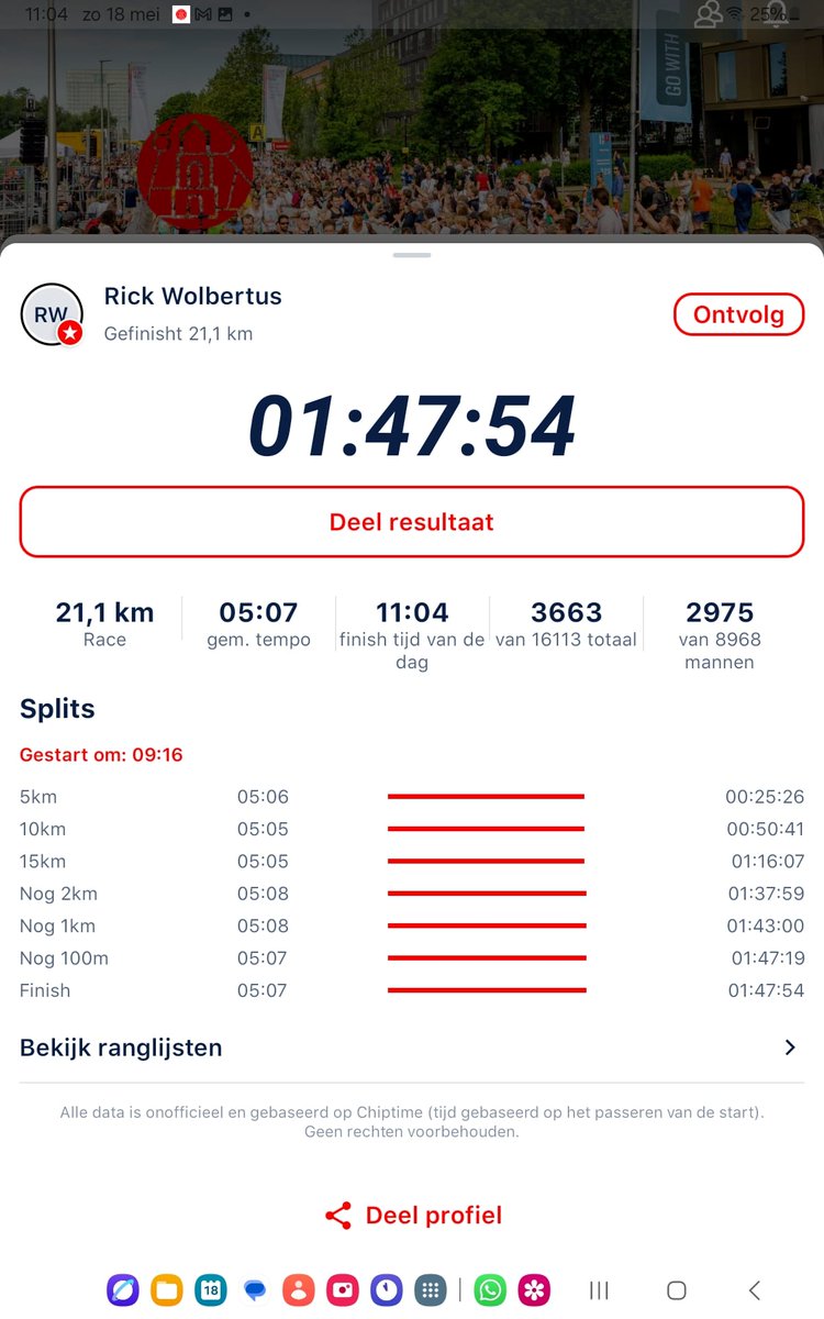 WolbertusR's tweet image. Leuke editie van de (1/2) marathon van Utrecht. Ideale omstandigheden en goede sfeer langs de kant.
