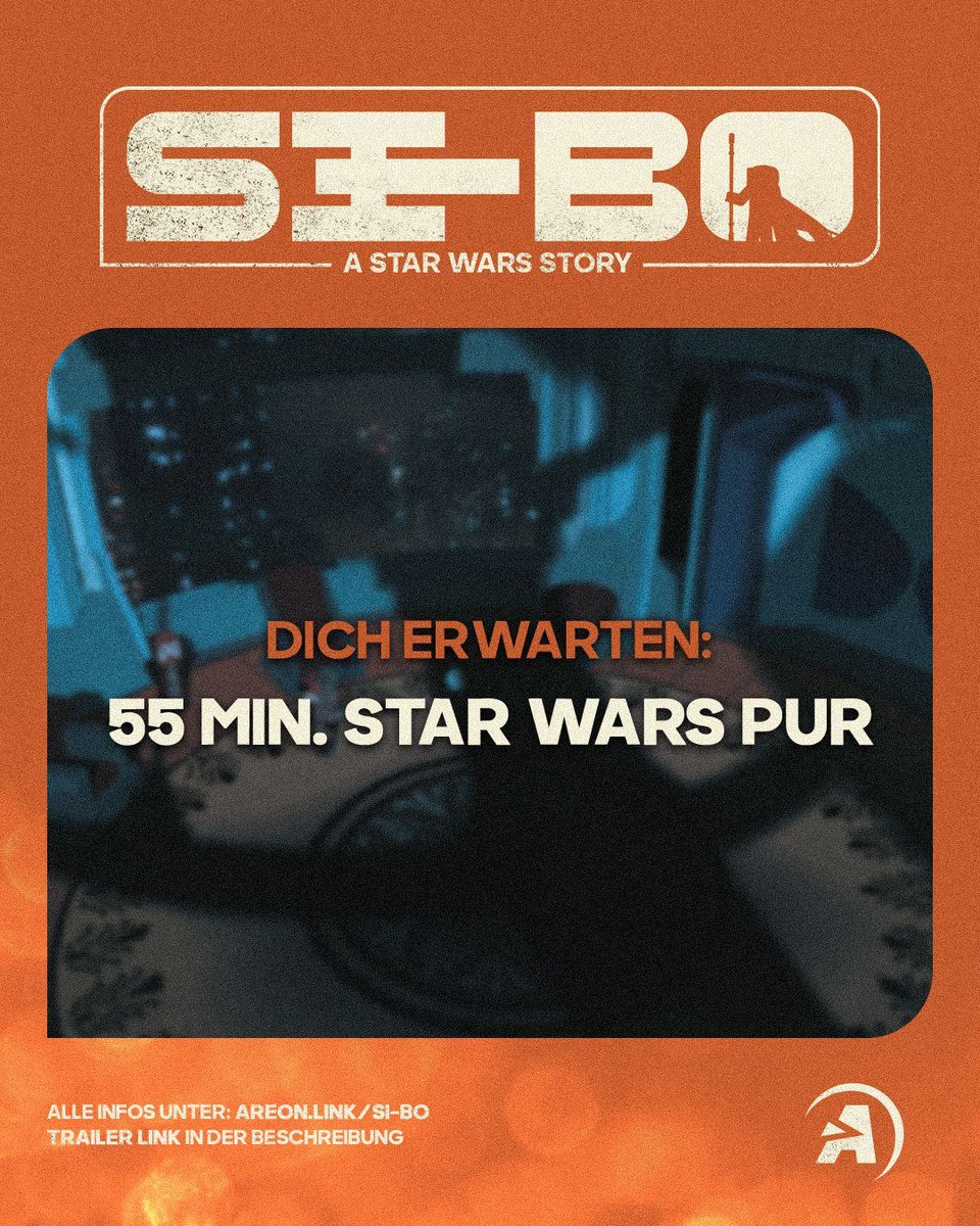 areonpictures's tweet photo. Unser Film SI-BO wird stolze 55 Minuten
pures Star Wars Feeling bieten!
SI-BO Director @JunderDerRiese hat über 4 Jahre
an diesem Film gearbeitet, um diese Vision umzusetzen. https://t.co/7TkQsIUIps