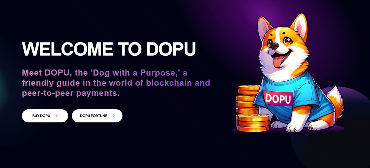 MeiLin071's tweet photo. Not all heroes wear capes some wag tails🐶
DOPU is the meme coin with meaning.
Fluff meets function.
DeFi with heart.
#DOPU #MemeCoin #Crypto2025 #Web3n #DogWithPurpose #DeFi2025 @Dopu_Official #RLUSD #XDC @XDC_Network_ $DOPU #BTC #ETC #memecoin https://t.co/i3MG0JBQA8