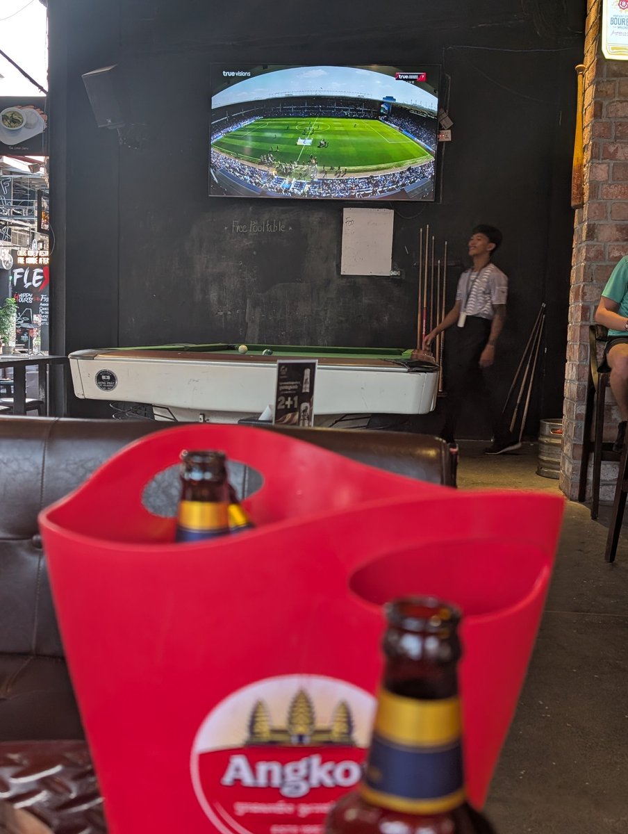 Might be in Cambodia but no way I'm missing the Grand Old Lady's last dance 

COYB 💙✊🏻