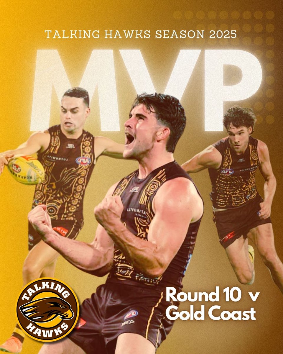 The Hawks gallant effort wasn't quite enough, but a group of players stood up in the 8-point loss to the Suns in Darwin.

Who did the Talking Hawks crew select as their MVP for round ten? Find out in our latest blog 👇

talkinghawks.com/2025/05/18/tal…