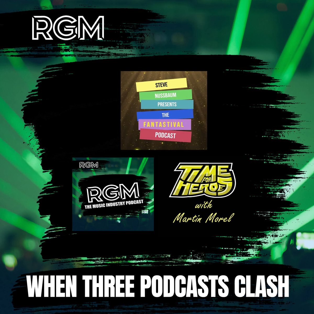 FantastivalPodcast (@fantastivalp) on Twitter photo It’s #WhenThreePodcastsClash Day on The Fantastival Podcast as <a href="/CarlMaloney/">Carl Maloney</a> from <a href="/RGMMAGAZINE/">RGM</a>, Martin from <a href="/Timeforheroesp1/">Timeforheroespodcast</a> & <a href="/stevienuss/">Stephen Nussbaum</a> talk about podcasts & lots more…🎶
Pick your platform on linktree & play WTPC:⏬
▶️linktr.ee/FantastivalPod…
Tune in & give your thoughts!👍 It’s #WhenThreePodcastsClash Day on The Fantastival Podcast as <a href="/CarlMaloney/">Carl Maloney</a> from <a href="/RGMMAGAZINE/">RGM</a>, Martin from <a href="/Timeforheroesp1/">Timeforheroespodcast</a> & <a href="/stevienuss/">Stephen Nussbaum</a> talk about podcasts & lots more…🎶
Pick your platform on linktree & play WTPC:⏬
▶️linktr.ee/FantastivalPod…
Tune in & give your thoughts!👍