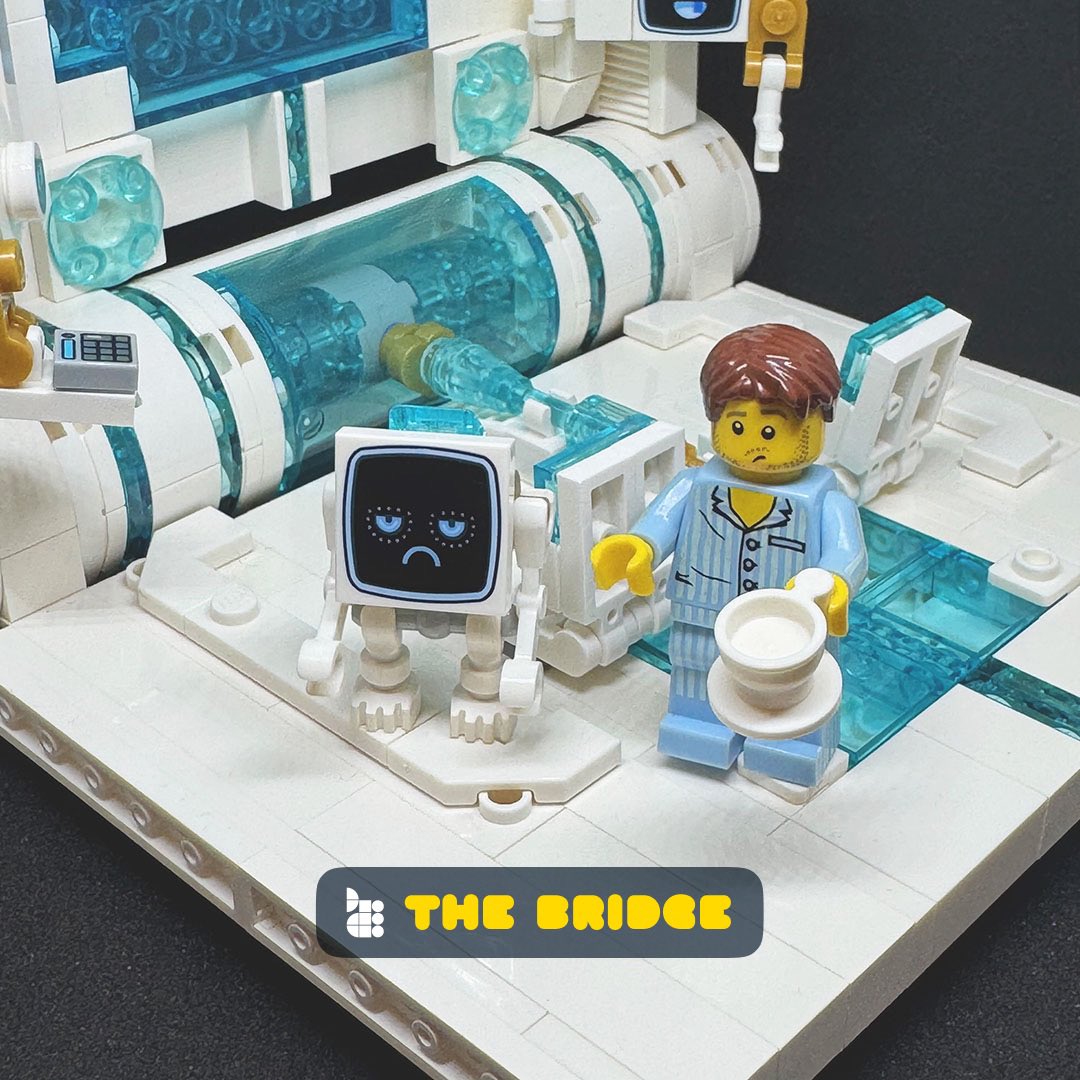 dafttom's tweet image. Lego Ideas Submission – Hitchhiker's Guide to the Galaxy : The Heart of Gold Bridge
Share and Enjoy – bit.ly/437reKD
#TheHitchhikersGuidetotheGalaxy #DouglasAdams #HitchhikersGuide #h2g2 #lego #legoideas #HGttG #Dontpanic #HeartOfGold