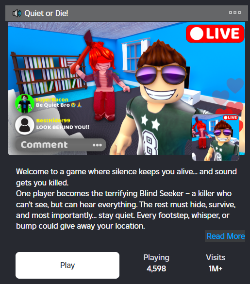 #RobloxDev My first game ever reaching 4.5K+ 🙏