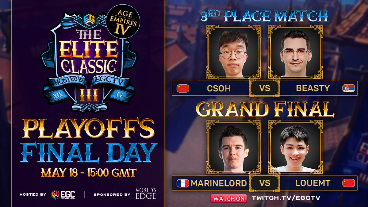 After five weeks of fierce competition, we're on the doorstep of the Grand Final! 

The last time MarineLorD and loueMT faced off was in the group stage, where loueMT won 3-2. 

Will MarineLorD get his revenge and secure a back-to-back-to-back victory? Or will loueMT claim his