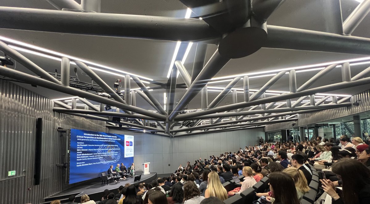 HarvardGlobalSurgery (@harvardpgssc) on Twitter photo 🗓 Intro to #WHA78: Critical Perspectives on Multilateralism in Global Health
💬There’s a complete misbalance between membership and financial contributions — this isn’t sustainable.” – Björn Kümmel, German Federal MOH
<a href="/unfoundation/">United Nations Foundation</a> <a href="/GVAGrad/">Geneva Graduate Institute</a>
#GlobalHealth #Multilateralism 🗓 Intro to #WHA78: Critical Perspectives on Multilateralism in Global Health
💬There’s a complete misbalance between membership and financial contributions — this isn’t sustainable.” – Björn Kümmel, German Federal MOH
<a href="/unfoundation/">United Nations Foundation</a> <a href="/GVAGrad/">Geneva Graduate Institute</a>
#GlobalHealth #Multilateralism