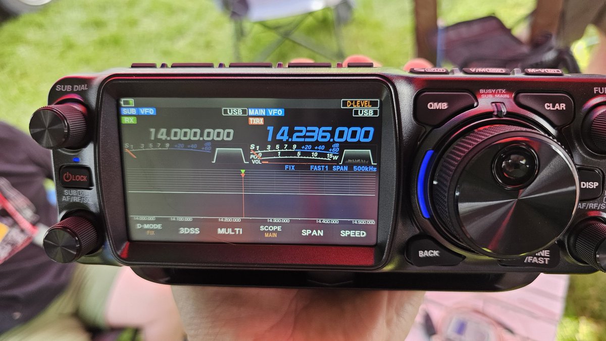 Boy this FTX-1 is a brick! #hamvention