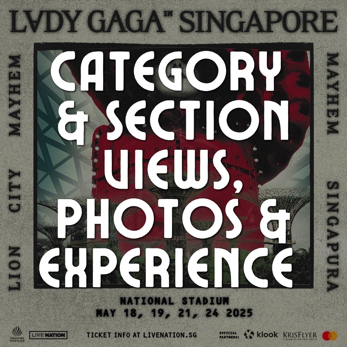 📸 Share your:
✅ Seat section + view
✅ Experience (IO?)
✅ Tips for fellow first-timers
✅ And of course… your most gagalicious outfit! 🖤
👇 REPLY, QUOTE TWEET or TAG US!

Help future Little Monsters slay their first international concert trip! 💅
#LGPH #LGPHMayhemInSingapore
