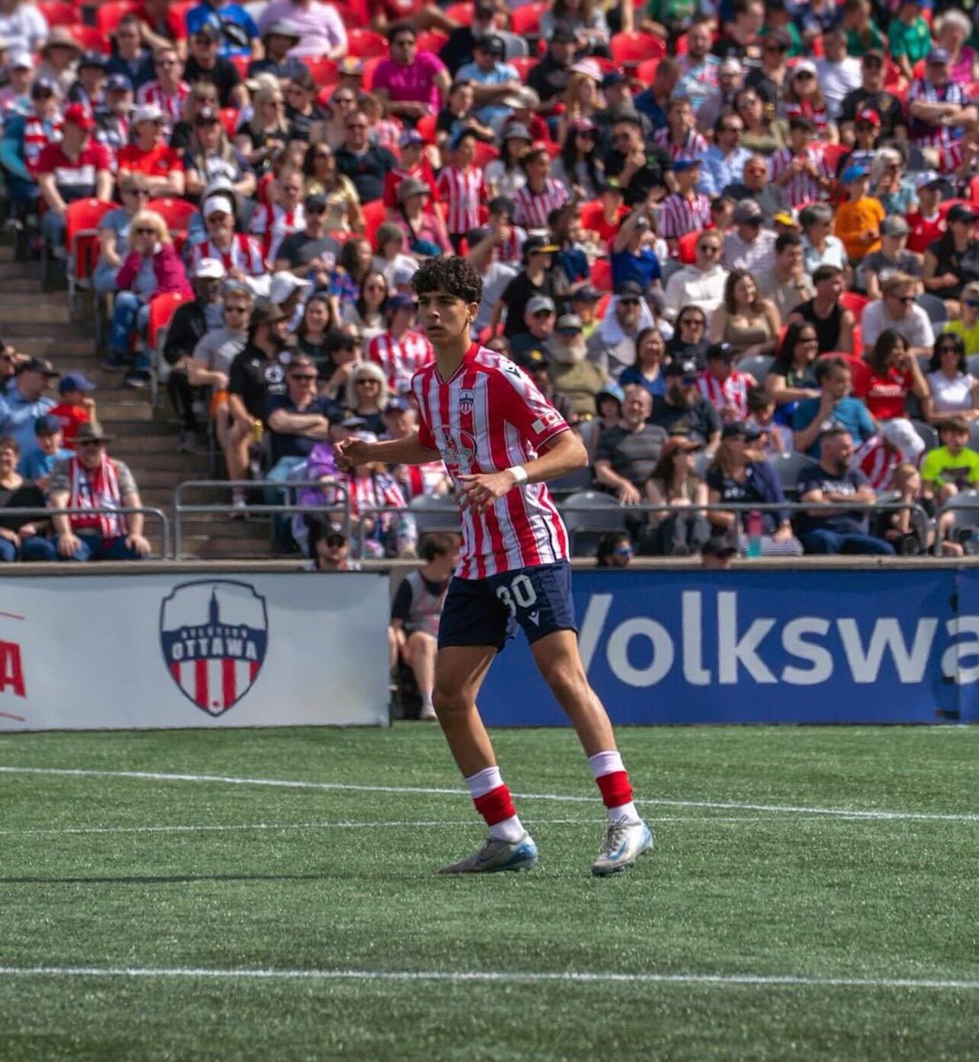17-year-old Ralph Khoury has signed a Development Contract with Atlético Ottawa in the Canadian Premier League. The center-forward made his CPL debut on March 5. According to Transfermarkt, he holds a Lebanese passport, making him eligible to represent Lebanon internationally.