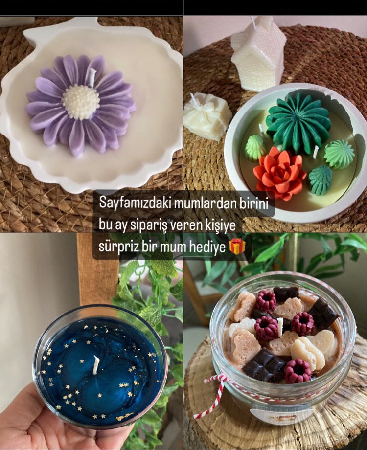 Kampanyamız vaaar 💃🏻
Ay sonuna kadar sayfamızdan bir mum sipariş veren herkese sürpriz mum hediye olarak gönderilecek 🎁

shopier.com/pullumum

#handmade #candle #hediye #kampanya #mum #sürpriz #dekorasyontrendleri 
#EurovisionRTVE #Eurovision #KaoPPSLCxCANNES2025
