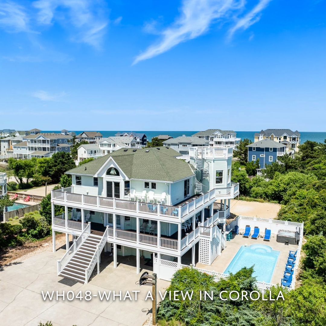 outerbanks's tweet image. Bringing the whole crew to the coast? 🏖️ These Outer Banks retreats have 9 to 17 bedrooms—perfect for reunions, celebrations, or just rolling deep - all with private pools &amp;amp; hot tubs! 
See available properties 🔗 bit.ly/45fPBbJ 
#obx #vacation