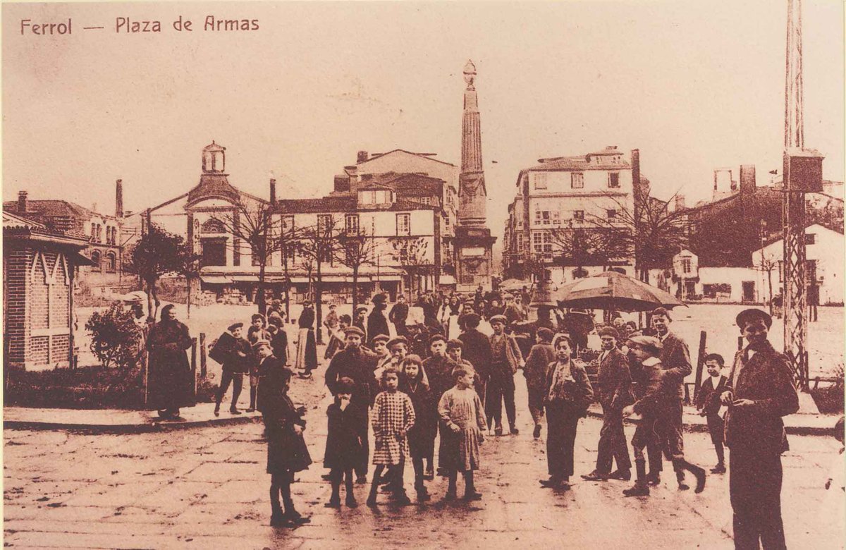 Ferrol antigua Plaza de Armas.