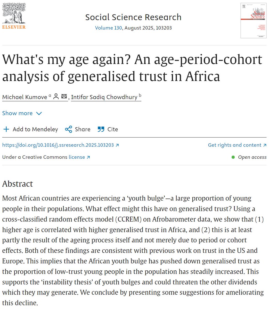 Michael Kumove (@michaelkumove) on Twitter photo Pleased to announce a new article (coauthored with the brilliant <a href="/intifar2210/">Intifar Chowdhury</a>) has just been released in Social Science Research. doi.org/10.1016/j.ssre… Pleased to announce a new article (coauthored with the brilliant <a href="/intifar2210/">Intifar Chowdhury</a>) has just been released in Social Science Research. doi.org/10.1016/j.ssre…