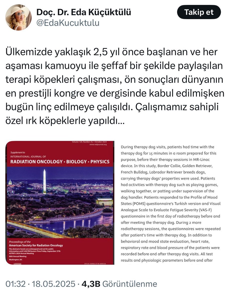 BulutGulcuN's tweet photo. Sayın hanımefendi, @EdaKucuktulu araştırmanızı sahipli özel ırk köpeklerle mi yaptınız yoksa genetiği kırma sokak köpekleri ile mi? Kırma köpeklerin ASLA terapi köpeği olamayacağını bildiğiniz halde yeni ameliyat olmuş kanser hastalarını riske mi attınız? Hangi ifadeniz doğru? Bilimsel kongre özetinde mi gerçek dışı bilgi verdiniz yoksa Türk kamuoyunu mu aldatıcı beyanda bulundunuz? 

Lütfen kısa ve net cevap veriniz. 

#hastanedebaşıboşolmaz