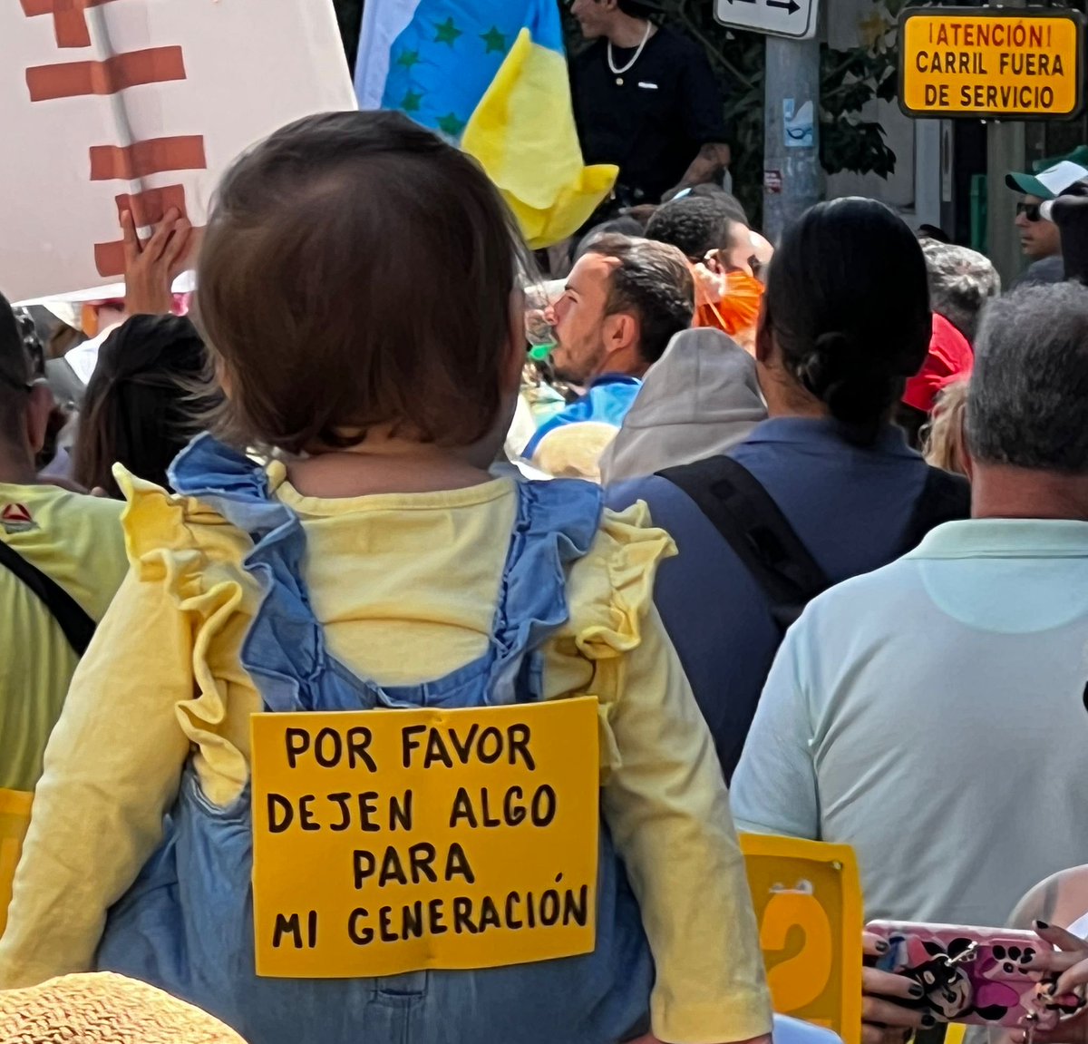 Espectacular
Mi tierra 
Mi gente 
Nuestra lucha 
#canarias #canariastieneunlimite #18M #Canary #CanariasTieneunLimite