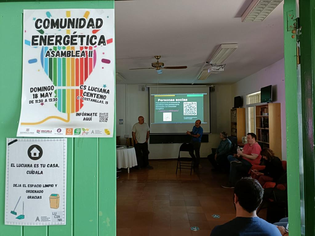 PAX - Patios Axerquía (@patiosaxerquia) on Twitter photo Participamos en #lucianacenteno ahora en la creación de la #Comunidad #energética. ¡¡¡¡Emoción!!!! #LaChispa <a href="/economia_social/">Escuela de Economía Social</a> Participamos en #lucianacenteno ahora en la creación de la #Comunidad #energética. ¡¡¡¡Emoción!!!! #LaChispa <a href="/economia_social/">Escuela de Economía Social</a>