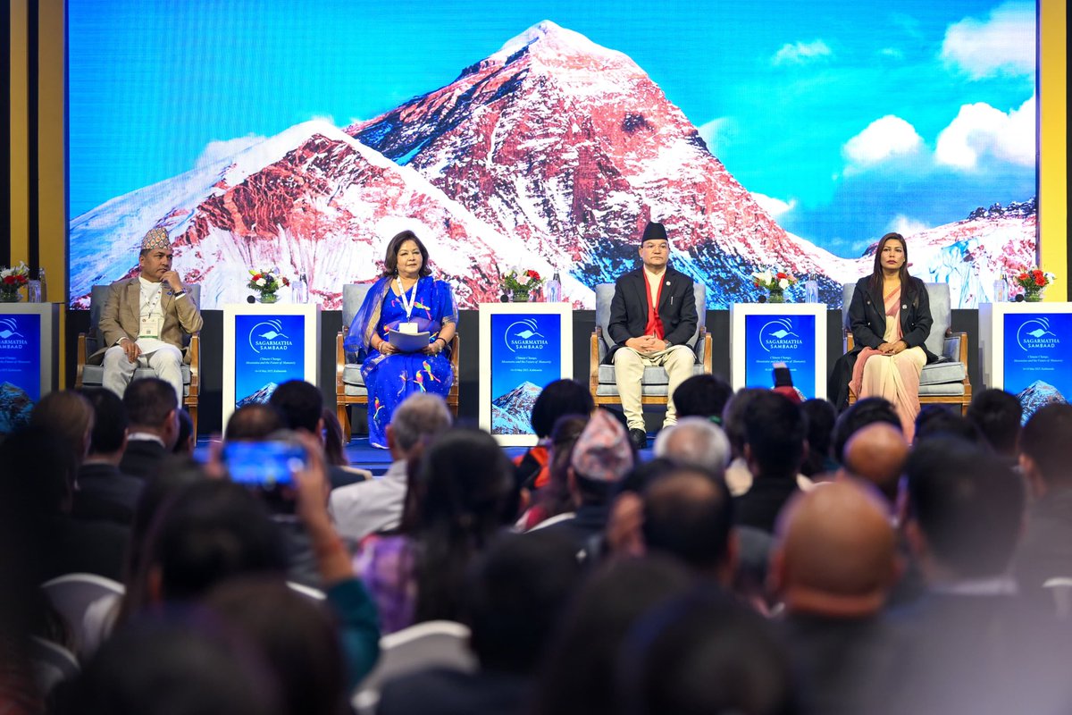 Sagarmatha Sambaad tweet media