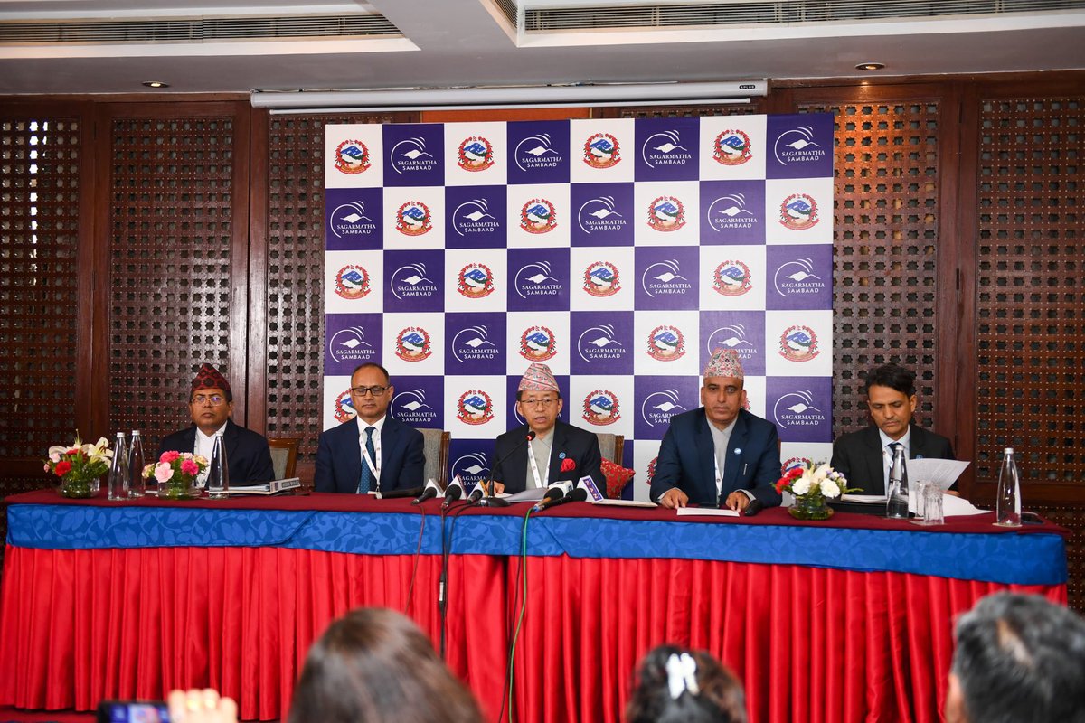 Sagarmatha Sambaad tweet media