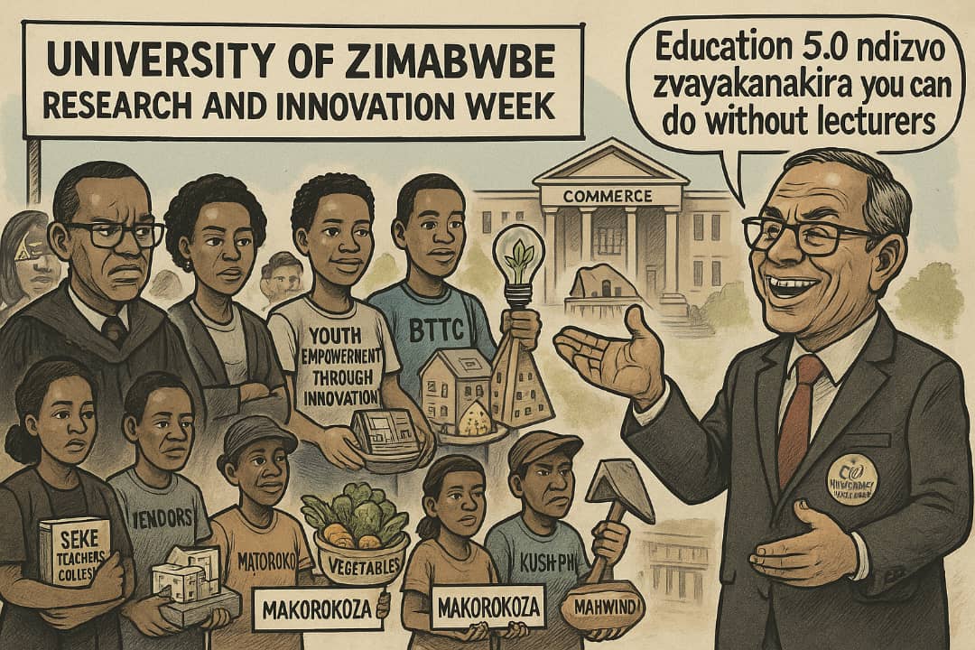 AUT_UZ's tweet photo. VC Prof. Paul Mapfumo's UZ: A hotbed of scandals masquerading as 'business as usual'. When will the truth come to light? #UZUnderFire #AcademicAccountability #AUTUZisonStrike @zimlive @BBCAfrica @CNNAfrica @SABCNews @MamoyoT @NehandaRadio @ChangeRadioZW @DMwonzora @JobSikhala1 @ProfJNMoyo @advocatemahere @LarryMadowo @cdesetfree @daddyhope @eNCA @nickmangwana @Jamwanda2 @TembaMliswa @MakomboreroH @Mavhure @mhtestd