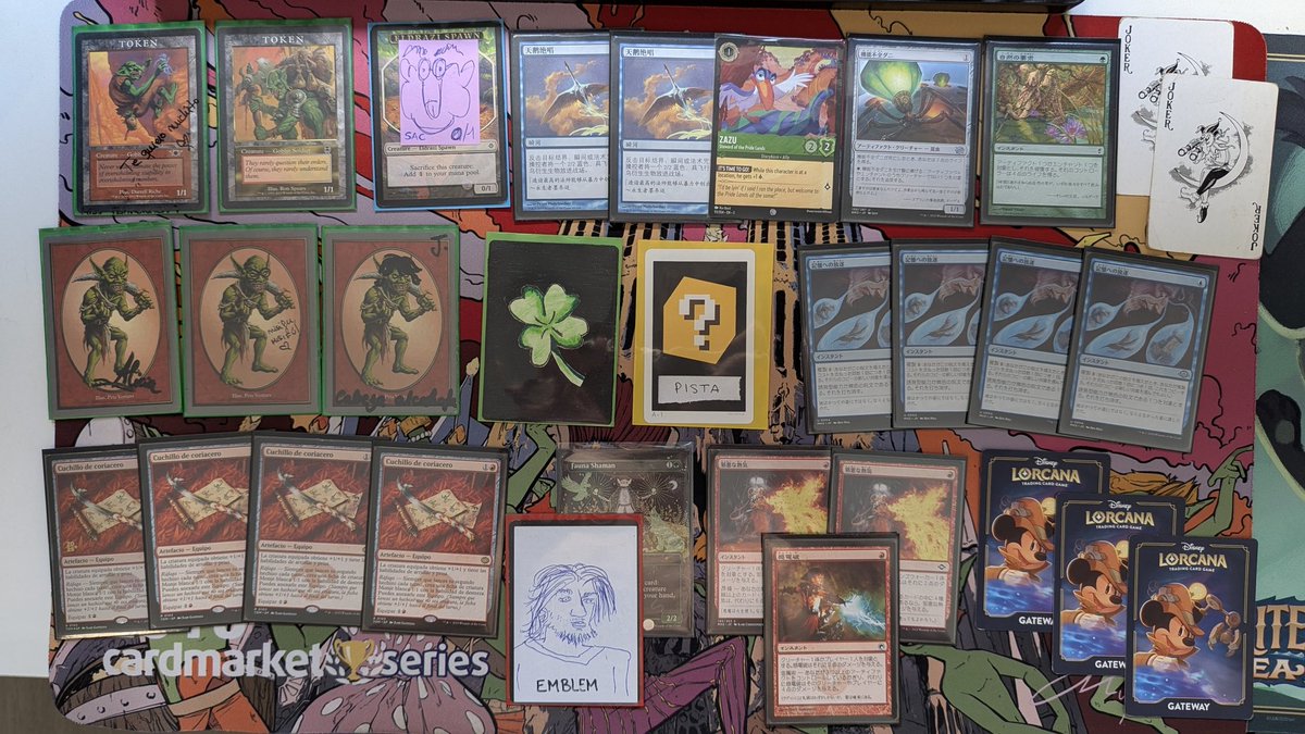 🏆WIN RCQ w. Song of Creation🎶
Broodscale 🔇🎵🔇 <a href="/HectorZonium/">Héctor Muñoz, PhD</a>
Burn🎵🔇🎵
Neoform🎲🎵🎵
Sam Food🎲🎵🔇🎵 <a href="/Rafus_Mtg/">Rafus</a>
Boros Energy🎲🎵🎵
Top 8 (2°swiss)
Boros Energy🎲🎵🔇🎵 <a href="/the1ciridae/">hugo</a>
UWx Orim Isochron 🎲🔇🎵🎵  <a href="/MtgJaime/">JaimeMtg</a>
Zoo Domain🎲🎵🔇🎵

Built deck w. <a href="/Nilisito_/">Muñe</a>🫂
ALT📝