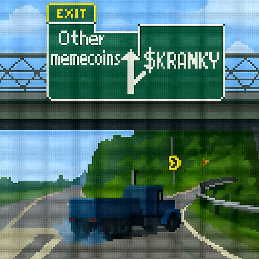 ➡️ $Kranky the #Kaspa #Trucker 🚛

The #Memecoin for the Working Class 💪 

#krc20 $kas #kas $pepe $turbo $shib $wif $nacho $kasper $kango $zeal $ghoad $keke $konan $kaspy $wolfy $burt