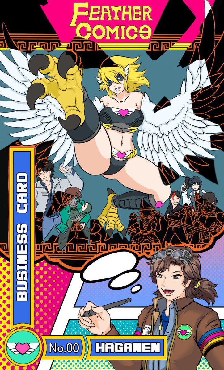 19 己の性癖全詰め作品
ハーピー、パツキン、グラマー、ヒーロー!
全てが揃ったこの姿!
強く気高くもあり、優しく気さくで明るくもある、そんなお姉さんを創り、描き続けておる!!! 