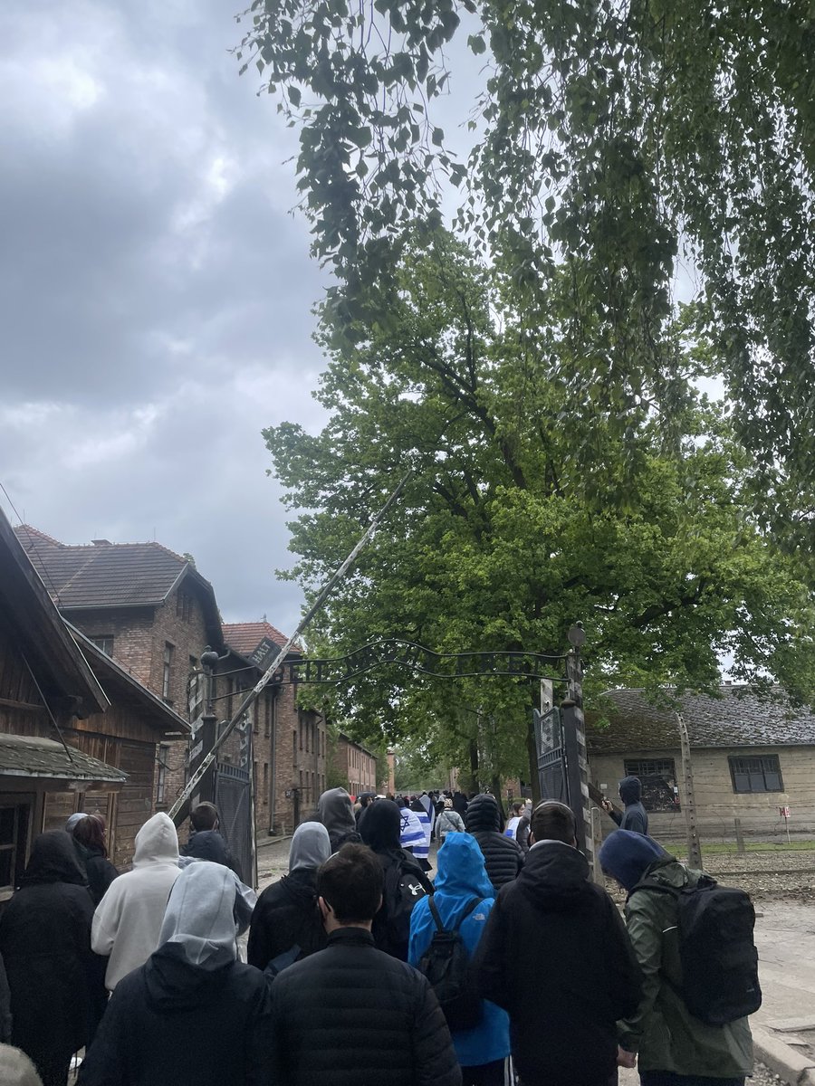 gsocialsubjects's tweet photo. We have left Auschwitz-Birkenau and are on the way to Schindler’s Factory. Simply can’t get over how respectful and mature our pupils are being, in a very emotional and upsetting setting. So proud! Our tour guide couldn’t stop complimenting the kids too. @AuschwitzMuseum https://t.co/ecBaReTXSw